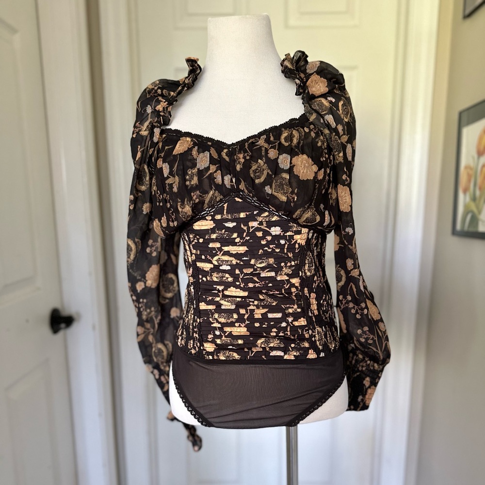Free People Brunch Date Bodysuit